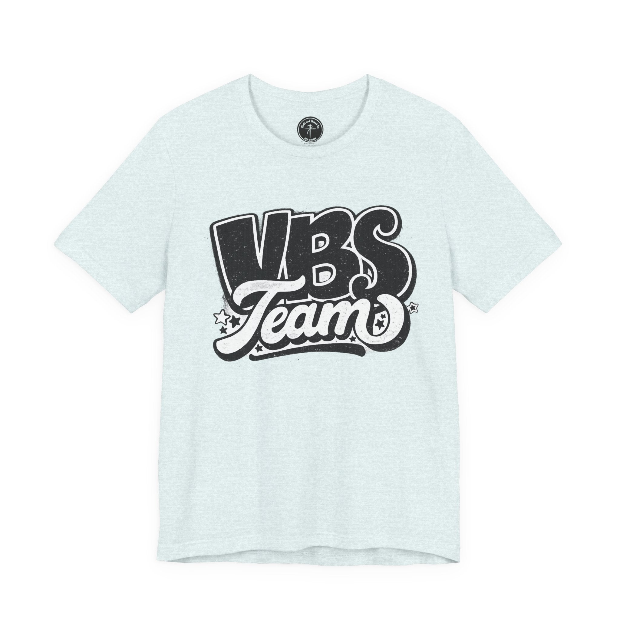 VBS Team T-Shirt – Retro Script Vacation Bible School Tee