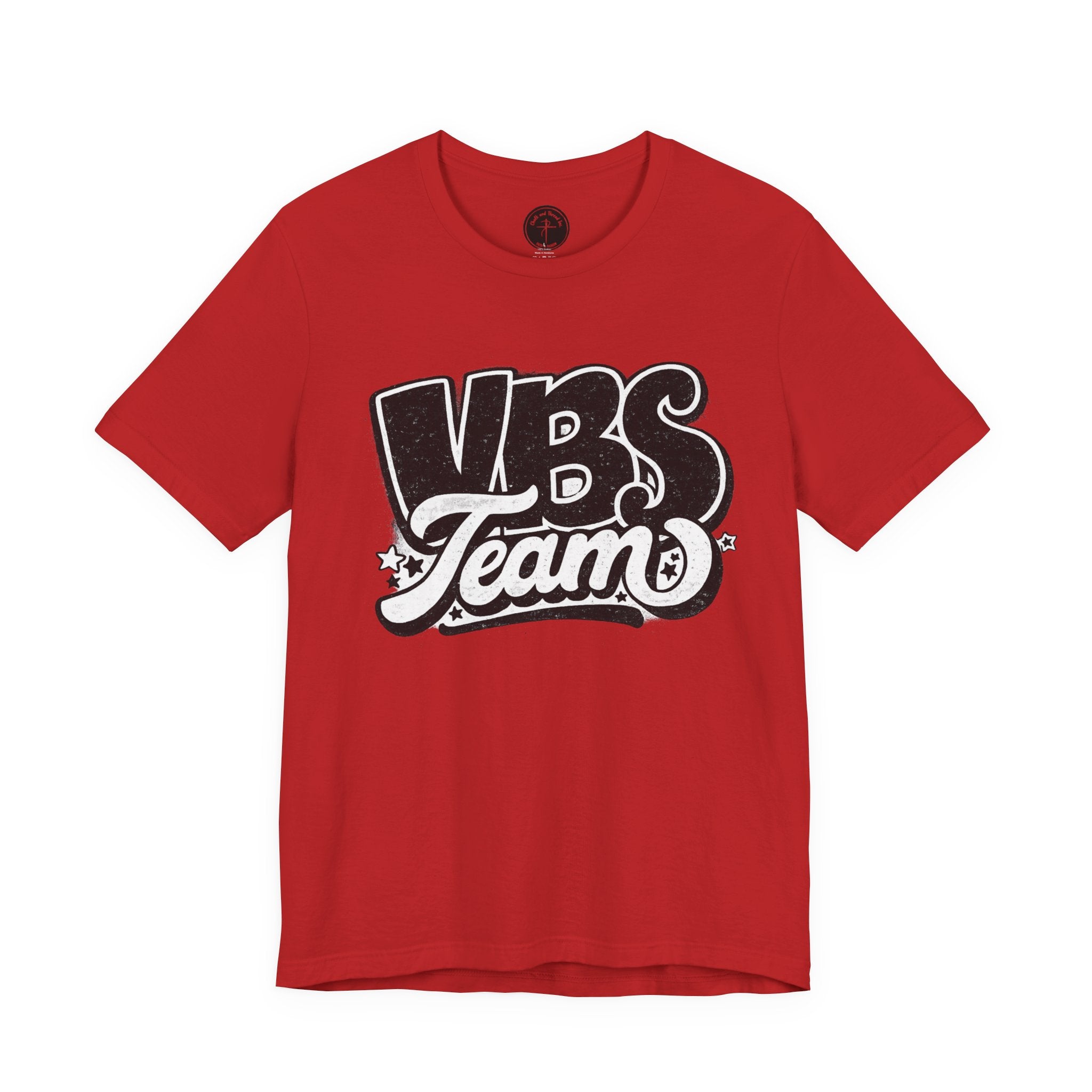 VBS Team T-Shirt – Retro Script Vacation Bible School Tee