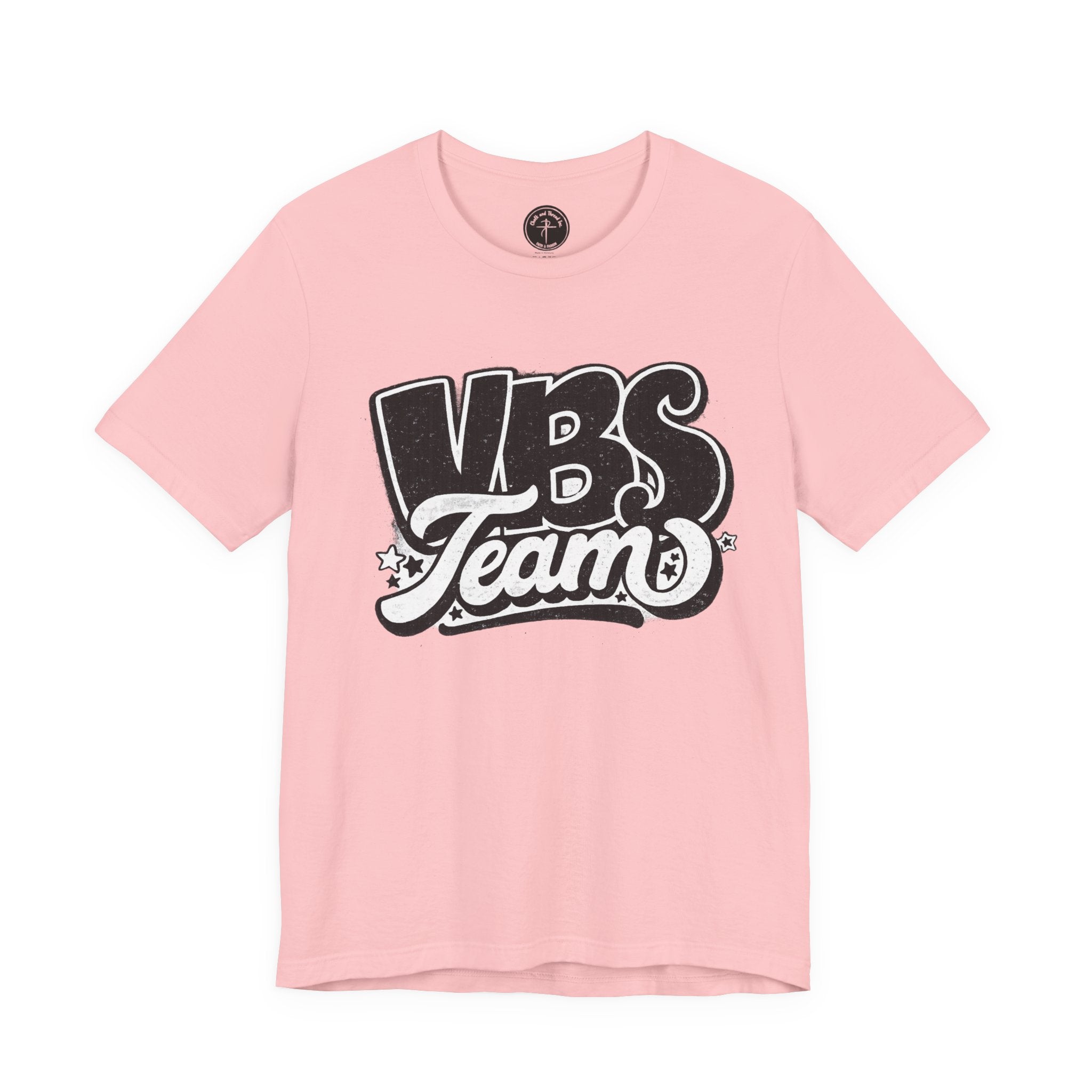 VBS Team T-Shirt – Retro Script Vacation Bible School Tee