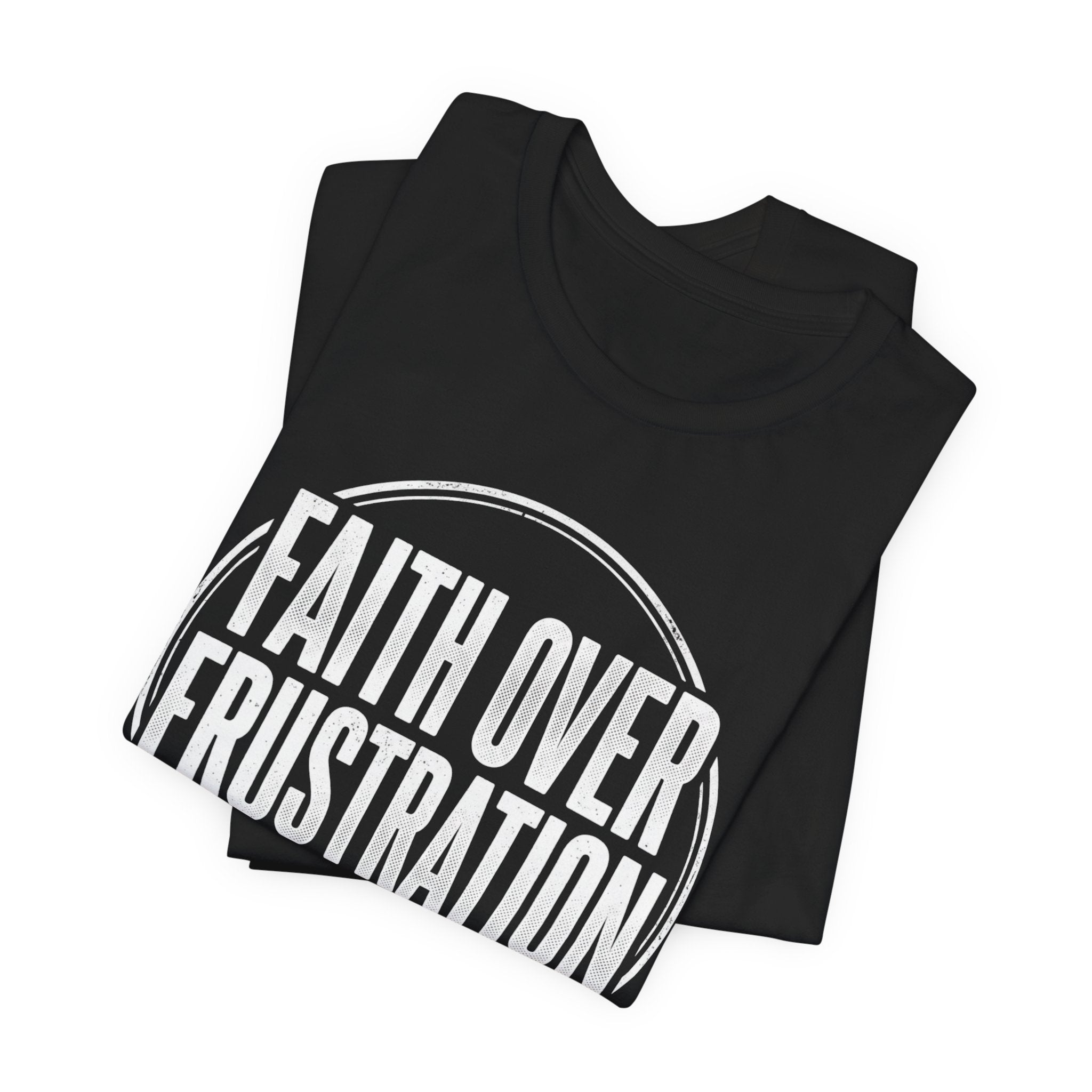 Faith Over Frustration. Every School Day— Inspirational Teacher Appreciation Tee