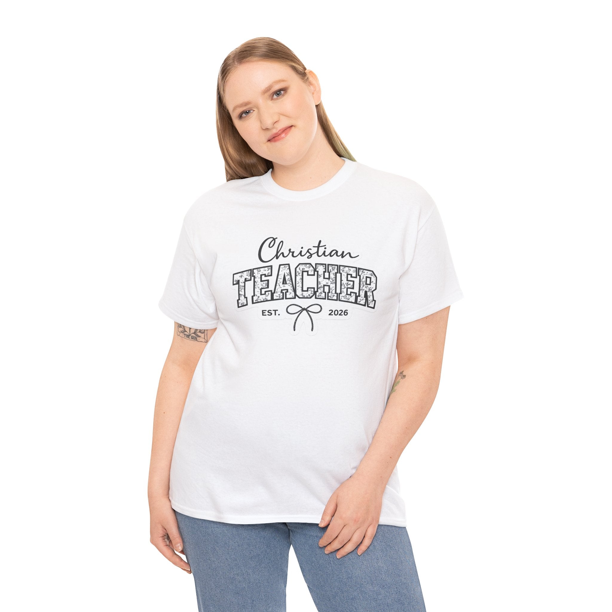 🎓 'Christian Teacher Est. 2026' — The Official Milestone Graphic Tee