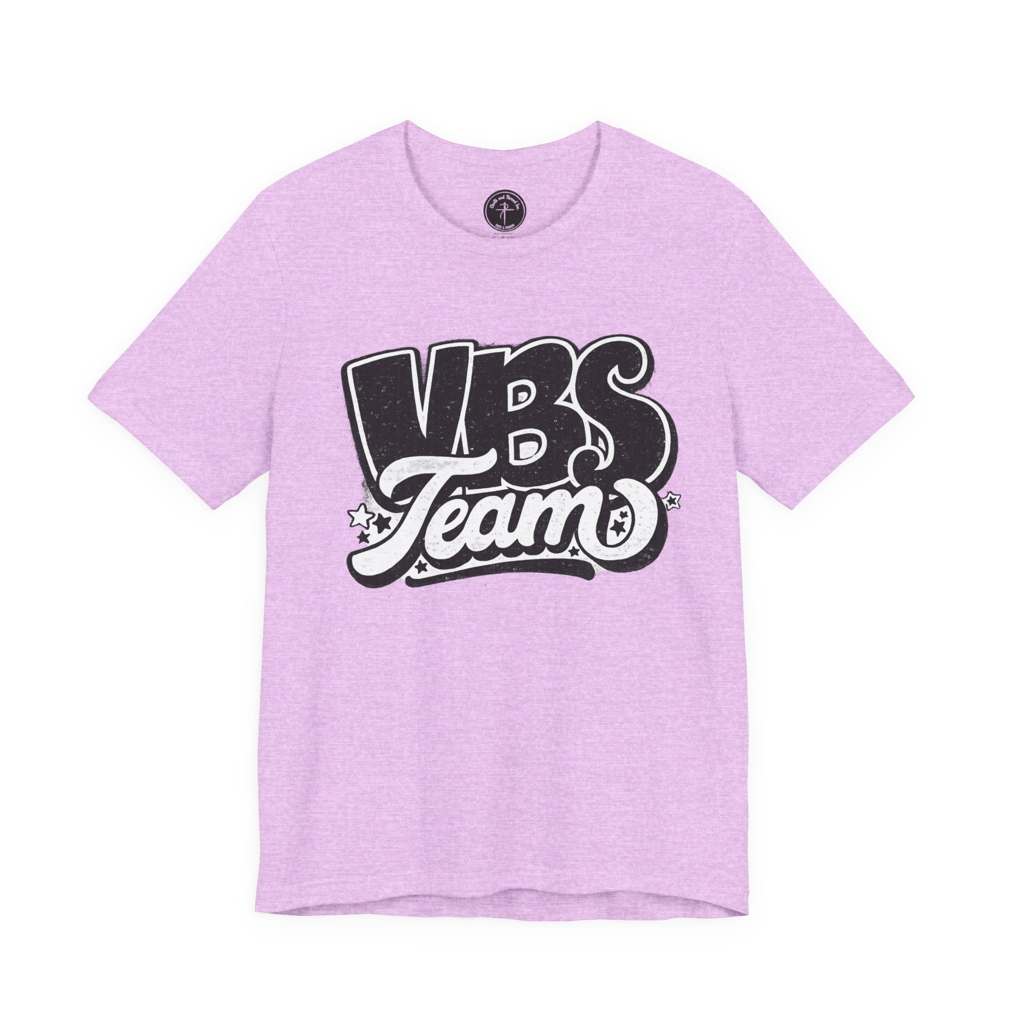 VBS Team T-Shirt – Retro Script Vacation Bible School Tee