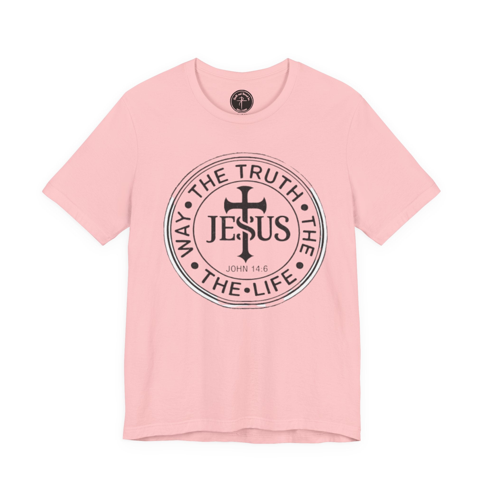 Jesus "The Way • The Truth • The Life" T‑Shirt — Christian Faith Tee (John 14:6)