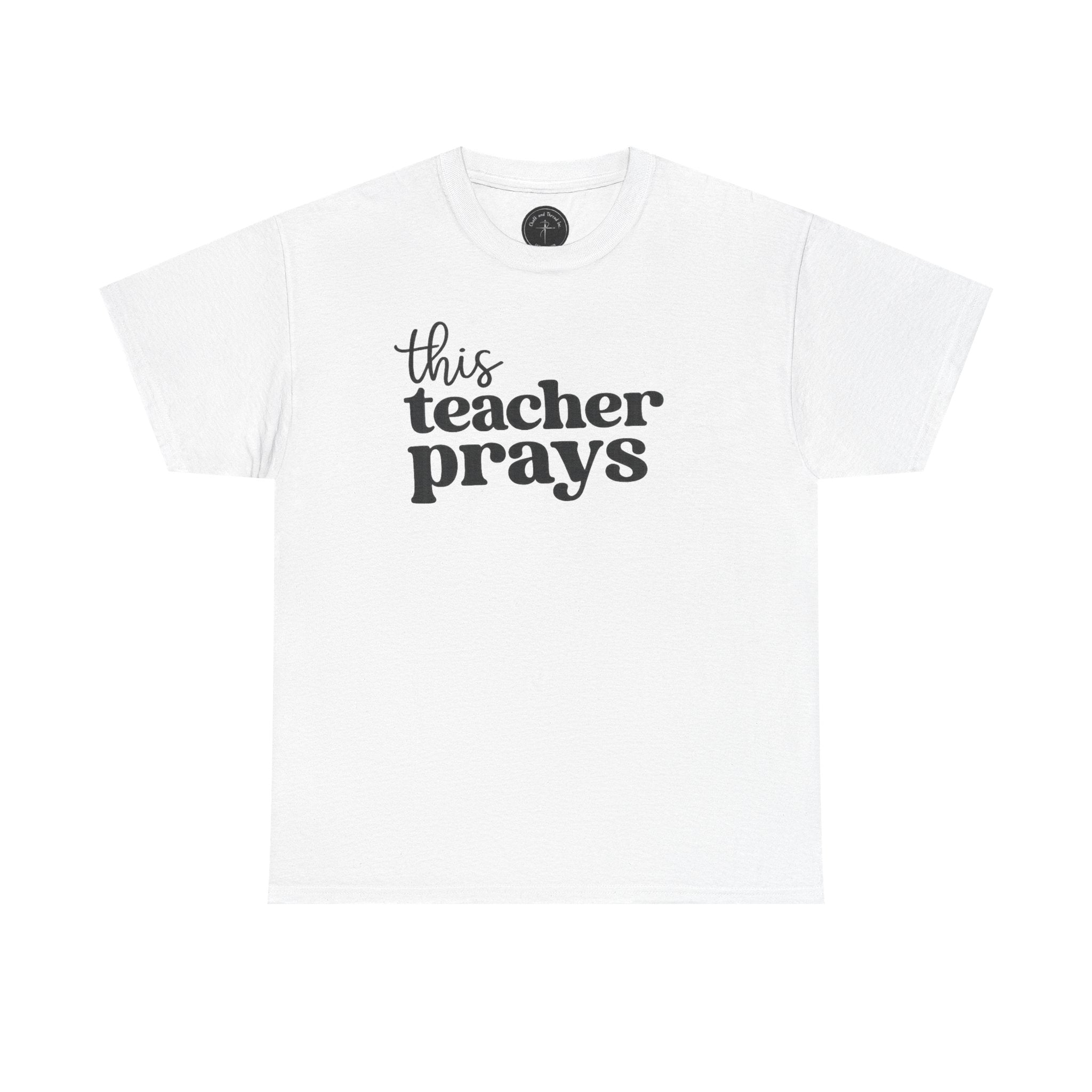 Graphic T-Shirt — Bold Repeated Text Design
