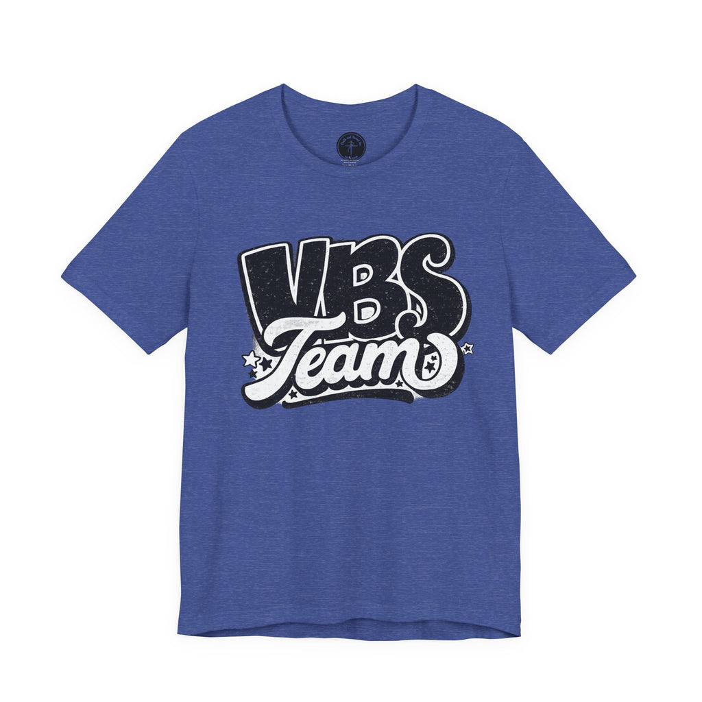 VBS Team T-Shirt – Retro Script Vacation Bible School Tee