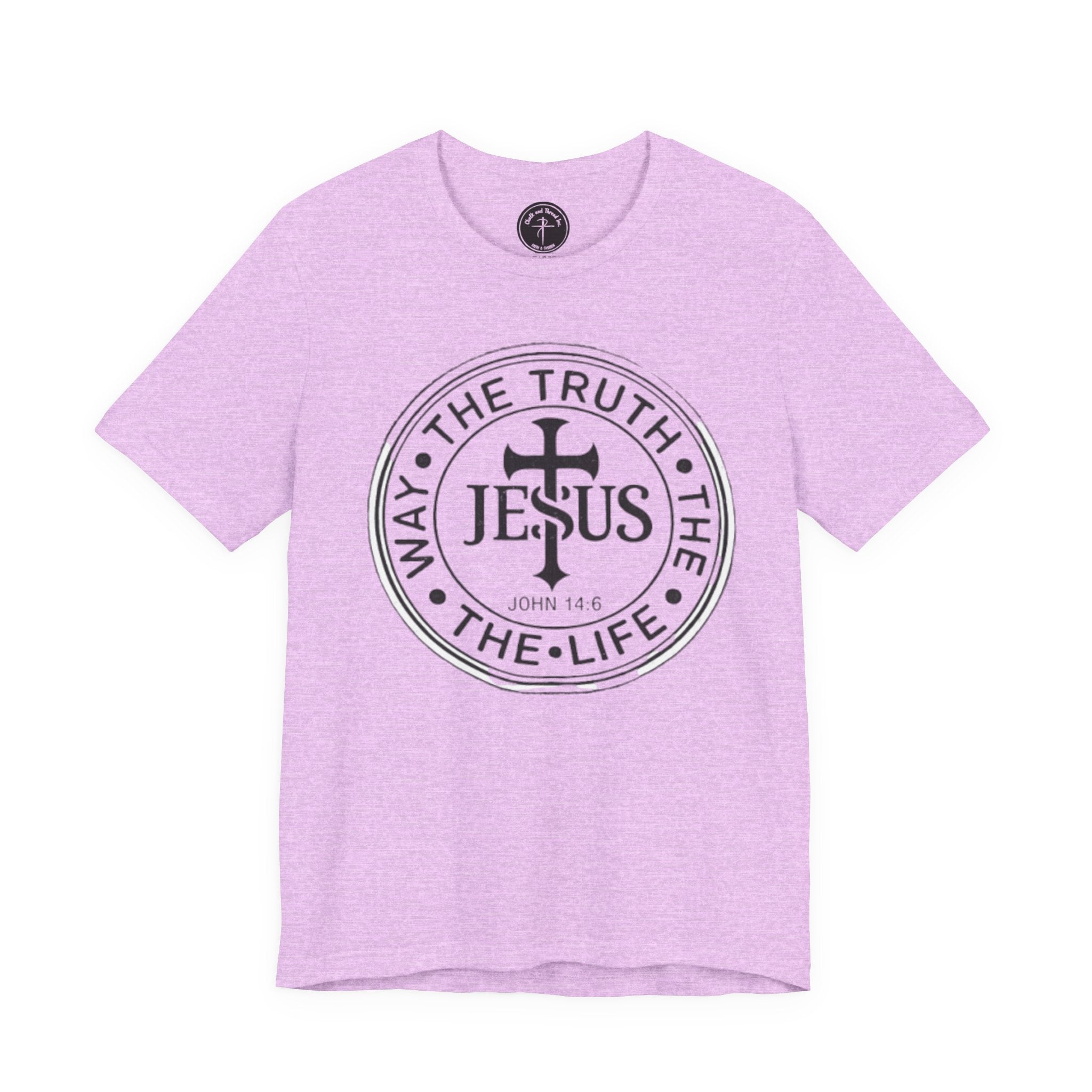 Jesus "The Way • The Truth • The Life" T‑Shirt — Christian Faith Tee (John 14:6)